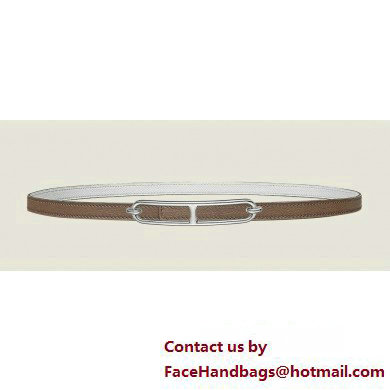 Hermes Roulis belt buckle & Reversible leather strap 13 mm 06 2023